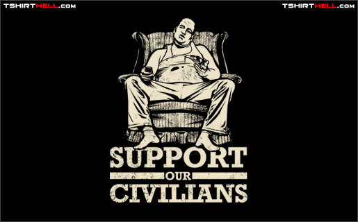 Support Our Civilians T-Shirt